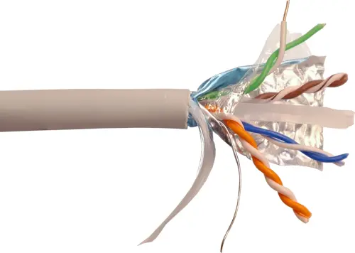 ������ �������������� Lanmaster LAN-6AFTP-HFLT-GY ���.6A FTP 4 ���� 23AWG LSZH ���������� 305� ����� (LAN-6AFTP-HFLT-GY)