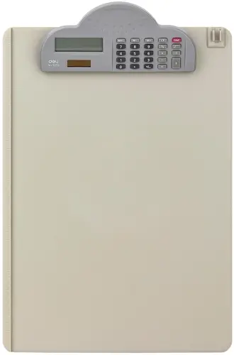 Папка-планшет Deli E9259 GRAY A4 полипропилен серый калькулятор (E9259 GRAY) Папка-планшет Deli E9259 GRAY A4 полипропилен серый калькулятор (E9259 GRAY)