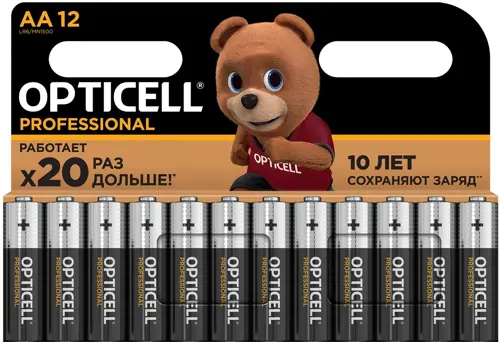 ������� Opticell Professional LR6 AA (12��) ������� (6052005) (�������� 12 ��.)