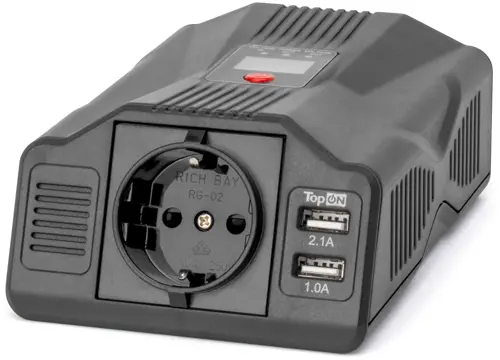 Автоинвертор TopON TOP-PI201 200Вт (103082) Автоинвертор TopON TOP-PI201 200Вт (103082)