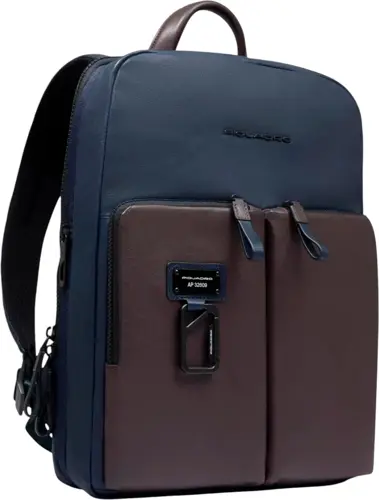 Рюкзак Piquadro Harper CA6311AP/BLUTM синий/коричневый кожа (CA6311AP/BLUTM) Рюкзак Piquadro Harper CA6311AP/BLUTM синий/коричневый кожа (CA6311AP/BLUTM)