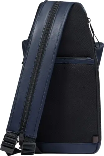 Рюкзак слинг Piquadro Harper CA6784AP/BLUTM синий/коричневый кожа (CA6784AP/BLUTM) Рюкзак слинг Piquadro Harper CA6784AP/BLUTM синий/коричневый кожа (CA6784AP/BLUTM)