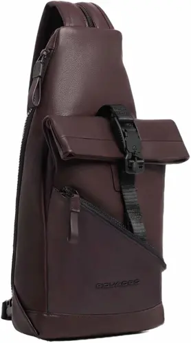 Рюкзак слинг Piquadro Harper CA6784AP/TM коричневый кожа (CA6784AP/TM) Рюкзак слинг Piquadro Harper CA6784AP/TM коричневый кожа (CA6784AP/TM)