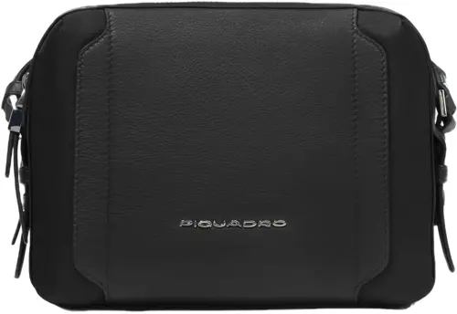 Сумка женская Piquadro Lyra BD4870W92T/N черная натур.кожа/ткань (BD4870W92T/N) Сумка женская Piquadro Lyra BD4870W92T/N черная натур.кожа/ткань (BD4870W92T/N)