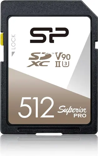 ���� ����� SDXC 512GB Silicon Power SP512GBSDXJA2V10 Superior Pro V90 w/o adapter (SP512GBSDXJA2V10)