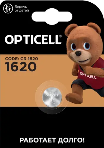 Батарея Opticell Specialty CR1620 (1шт) блистер (5060013) (упаковка 20 шт.) Батарея Opticell Specialty CR1620 (1шт) блистер (5060013) (упаковка 20 шт.)