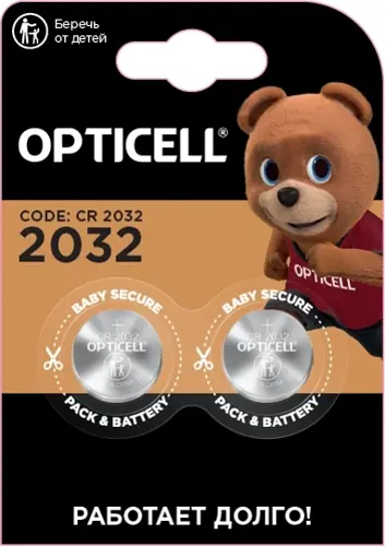 ������� Opticell Specialty 2032 CR2032 (2��) ������� (6060002) (�������� 20 ��.)