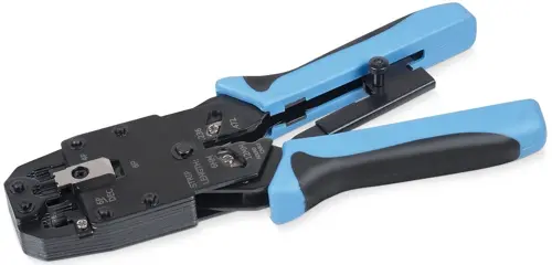 Инструмент обжимной Cabeus HT-2008AR для RJ-45/RJ-12/RJ-11 черный/синий (HT-2008AR) Инструмент обжимной Cabeus HT-2008AR для RJ-45/RJ-12/RJ-11 черный/синий (HT-2008AR)