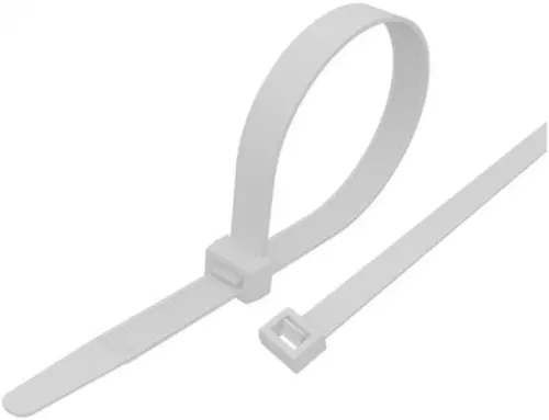 Стяжка пластиковая Rexant 87-1301 300x4.8мм (упак:100шт) нейлон внешний (-60/+85) белый (87-1301) Стяжка пластиковая Rexant 87-1301 300x4.8мм (упак:100шт) нейлон внешний (-60/+85) белый (87-1301)