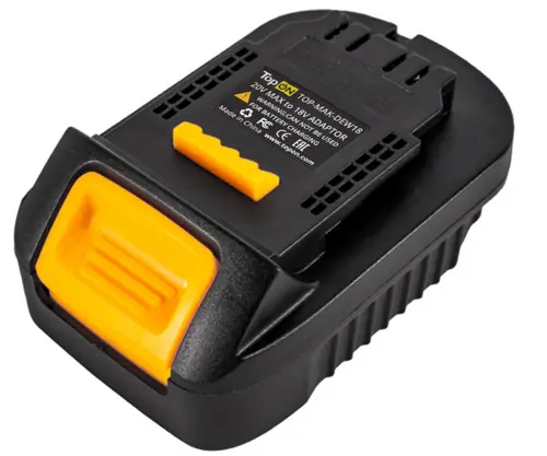 Адаптер для инструмента TopON TOP-MAK-DEW18/20 черный (103632) (103632) Адаптер для инструмента TopON TOP-MAK-DEW18/20 черный (103632) (103632)