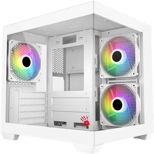 Корпус Bloody CC-121 белый без БП mATX 7x120mm 1xUSB2.0 1xUSB3.0 audio (CC-121-WH) Корпус Bloody CC-121 белый без БП mATX 7x120mm 1xUSB2.0 1xUSB3.0 audio (CC-121-WH)