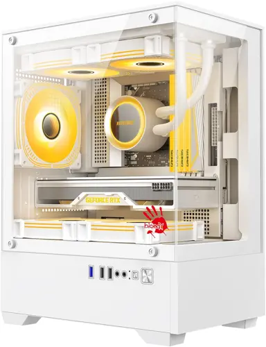 Корпус Bloody CC-125 белый без БП mATX 5x120mm 2xUSB2.0 1xUSB3.0 audio bott PSU (CC-125-WH) Корпус Bloody CC-125 белый без БП mATX 5x120mm 2xUSB2.0 1xUSB3.0 audio bott PSU (CC-125-WH)