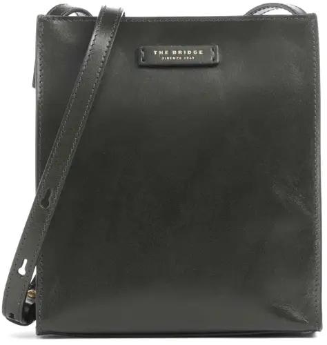 Сумка кросс-боди женская The Bridge Mirra 04160501/I2 темно-зеленая натур.кожа (04160501/I2) Сумка кросс-боди женская The Bridge Mirra 04160501/I2 темно-зеленая натур.кожа (04160501/I2)