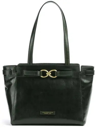 Сумка тоут женская The Bridge Isotta 04642501/I2 темно-зеленая натур.кожа (04642501/I2) Сумка тоут женская The Bridge Isotta 04642501/I2 темно-зеленая натур.кожа (04642501/I2)