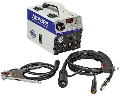АВРОРА Сварочный полуавтомат Аврора Стандарт 140 инвертор FLUX, MMA,TIG-Lift 2.77кВт (40255) АВРОРА Сварочный полуавтомат Аврора Стандарт 140 инвертор FLUX, MMA,TIG-Lift 2.77кВт (40255)