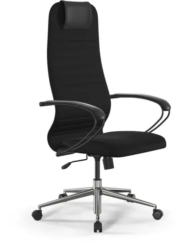 МЕТТА Кресло Метта SU-B-10 черный сиденье черный сетка с подголов. крестов. металл хром (ZE4.12.1.2A2) МЕТТА Кресло Метта SU-B-10 черный сиденье черный сетка с подголов. крестов. металл хром (ZE4.12.1.2A2)