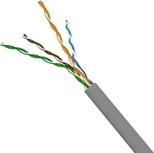 Кабель информационный Lanmaster TWT-5EUTP2PT-GY кат.5E UTP 2 пары 24AWG PVC внутренний 305м серый (TWT-5EUTP2PT-GY) Кабель информационный Lanmaster TWT-5EUTP2PT-GY кат.5E UTP 2 пары 24AWG PVC внутренний 305м серый (TWT-5EUTP2PT-GY)