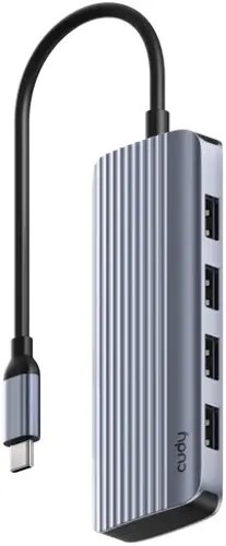 ������������ USB-C Cudy UH500 4����. ����������� (UH500)