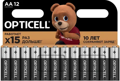 ������� Opticell Basic LR6 AA (12��) ������� (6051010) (�������� 12 ��.)