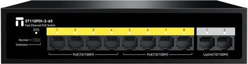 ���������� Netis ST110PDI-2-65 (L2) 10x100����/� 8PoE 65W ������������� (ST110PDI-2-65)