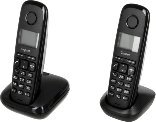 Р/Телефон Dect Gigaset A170 DUO черный (труб. в компл.:2шт) АОН (L36852-H2802-M201) Р/Телефон Dect Gigaset A170 DUO черный (труб. в компл.:2шт) АОН (L36852-H2802-M201)