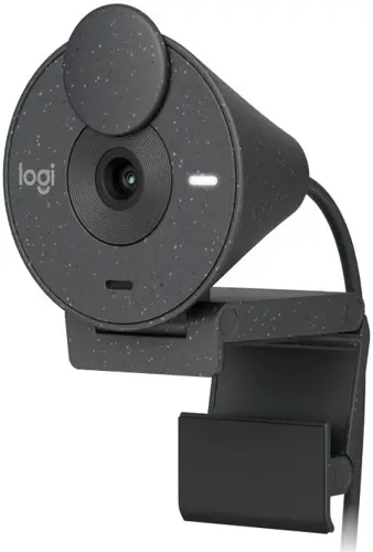 Камера Web Logitech HD Webcam Brio 300 графитовый 2Mpix (1920x1080) USB Type-C с микрофоном (960-001437) (960-001437) Камера Web Logitech HD Webcam Brio 300 графитовый 2Mpix (1920x1080) USB Type-C с микрофоном (960-001437) (960-001437)
