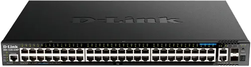 Коммутатор D-Link DGS-1520-52MP/A2A (L3) 48x1Гбит/с 2x10Гбит/с 4x2.5Гбит/с 2SFP+ 48PoE+ 370W управляемый (DGS-1520-52MP/A2A) Коммутатор D-Link DGS-1520-52MP/A2A (L3) 48x1Гбит/с 2x10Гбит/с 4x2.5Гбит/с 2SFP+ 48PoE+ 370W управляемый (DGS-1520-52MP/A2A)