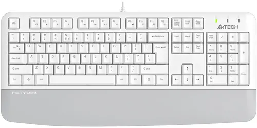 Клавиатура A4Tech Fstyler FK20 белый USB Multimedia (подставка для запястий) (FK20) кабель 1.5м (FK20) Клавиатура A4Tech Fstyler FK20 белый USB Multimedia (подставка для запястий) (FK20) кабель 1.5м (FK20)