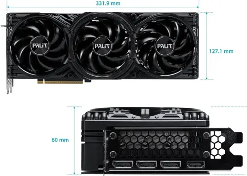 ���������� Palit PCI-E 5.0 PA-RTX5070 GAMINGPRO NVIDIA GeForce RTX 5070 12Gb 192bit GDDR7 2325/28000 HDMIx1 DPx3 HDCP Ret (NE75070019K9-GB2050A)