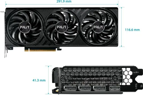 ���������� Palit PCI-E 5.0 PA-RTX5060Ti INFINITY 3 NVIDIA GeForce RTX 5060TI 16Gb 128bit GDDR7 2407/28000 HDMIx1 DPx3 HDCP Ret (NE7506T019T1-GB2061S)