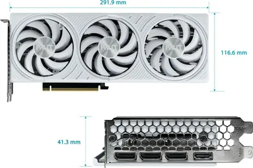 ���������� Palit PCI-E 5.0 PA-RTX5070 WHITE OC NVIDIA GeForce RTX 5070 12Gb 192bit GDDR7 2325/28000 HDMIx1 DPx3 HDCP Ret (NE75070U19K9-GB2050W)