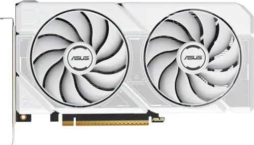 ���������� Asus PCI-E 5.0 DUAL-RTX5060-O8G-WHITE NVIDIA GeForce RTX 5060 8Gb 128bit GDDR7 2535/28000 HDMIx1 DPx3 HDCP Ret (DUAL-RTX5060-O8G-WHITE)