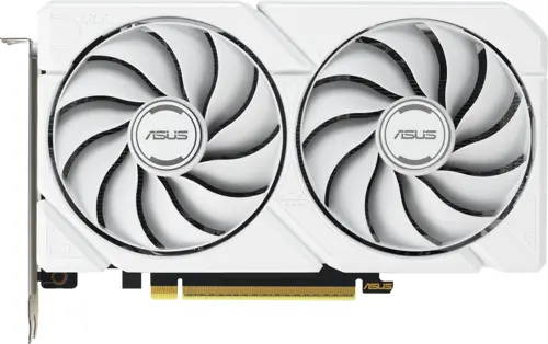 ���������� Asus PCI-E 5.0 DUAL-RX9060XT-16G-WHITE AMD Radeon RX 9060XT 16Gb 128bit GDDR6 2620/20000 HDMIx1 DPx2 HDCP Ret (DUAL-RX9060XT-16G-WHITE)