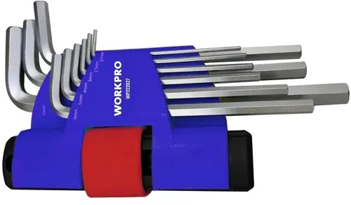 Набор инструментов Workpro WP222027 9 предметов (WP222027) Набор инструментов Workpro WP222027 9 предметов (WP222027)