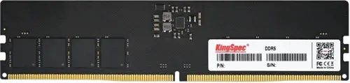 ������ DDR5 16GB 6000MHz Kingspec KS6000D5P12516G RTL PC5-48000 CL46 DIMM 288-pin 1.25� single rank Ret (KS6000D5P12516G)
