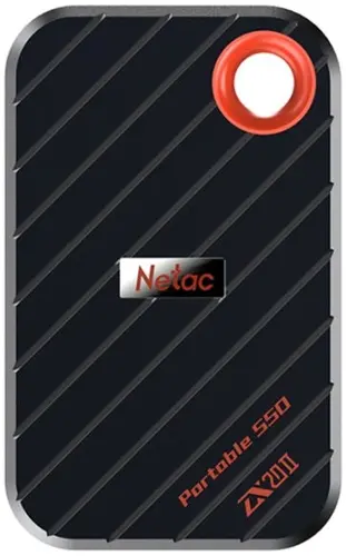 ���������� SSD Netac USB-C 1000GB NT01ZX20II-1T0-32BK ZX20 II ������ (NT01ZX20II-1T0-32BK)