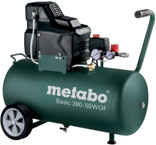 Компрессор поршневой Metabo Basic 280-50 W OF безмасляный 130л/мин 50л 1.7Вт зеленый (601529000) Компрессор поршневой Metabo Basic 280-50 W OF безмасляный 130л/мин 50л 1.7Вт зеленый (601529000)