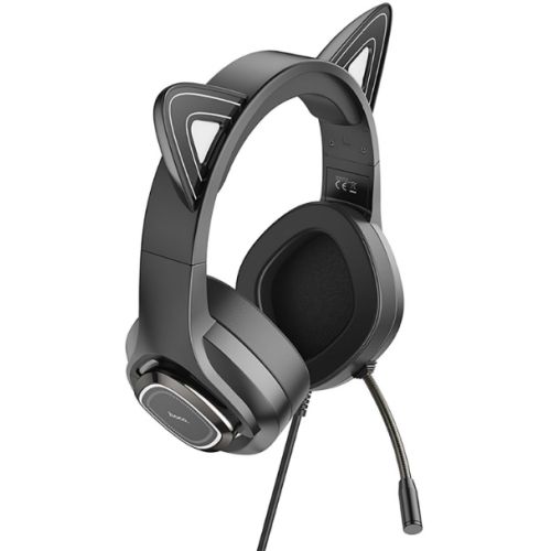 �������� � ���������� Hoco W107 Cute cat ������ 2� ���������� USB �������� (W107) (W107)