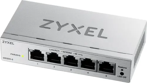 ���������� Zyxel GS1200-5V3-EU0101F (L2) 5x1����/� ����������� (GS1200-5V3-EU0101F)