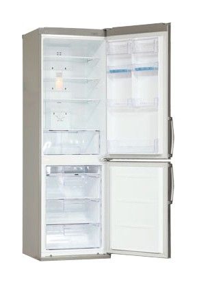Холодильник LG GA-B409SAQA серебристый (двухкамерный) (GA-B409SAQA)