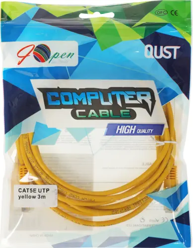 ����-���� Premier ANP511_3M_Y UTP 4 ���� cat.5E CCA molded 3� ������ outdoor RJ-45 (m)-RJ-45 (m) (ANP511_3M_Y)