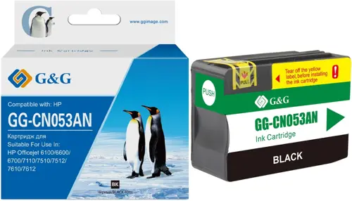 �������� �������� G&G GG-CN053AN �932XL ������ (40��) ��� HP Officejet 6100/6600/6700/7110/7510 (GG-CN053AN)