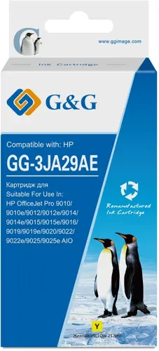 �������� �������� G&G GG-3JA29AE 963XL ������ (25.8��) ��� HP OfficeJet Pro 9010/9010e/9012/9012e/9014/9014e/9015/9015e/9016/9019/9019e/9020/9022/9022e/9025/9025e AIO � ����� (GG-3JA29AE)