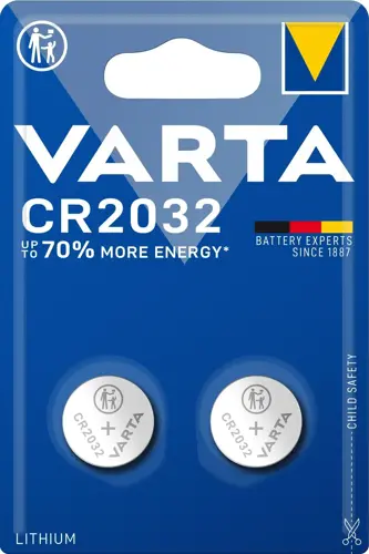 ������� Varta Energy CR2032 BL2 Lithium 3V CR2032 (2��) ������� (06032101402) (�������� 10 ��.)