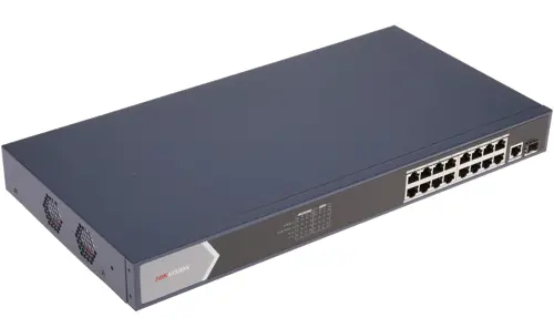 Коммутатор Hikvision DS-3E0518P-E (L2) 18x1Гбит/с 16PoE 230W неуправляемый (DS-3E0518P-E) Коммутатор Hikvision DS-3E0518P-E (L2) 18x1Гбит/с 16PoE 230W неуправляемый (DS-3E0518P-E)
