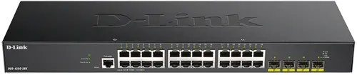 ���������� D-Link DGS-1250-28X/RU/A1A (L3) 24x1����/� 4SFP+ ����������� (DGS-1250-28X/RU/A1A)