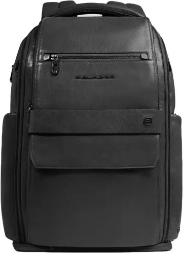 Рюкзак мужской Piquadro Solm CA7023S141BM/N черный кожа (CA7023S141BM/N) Рюкзак мужской Piquadro Solm CA7023S141BM/N черный кожа (CA7023S141BM/N)