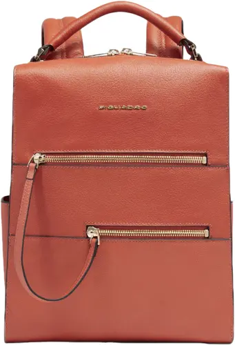 Рюкзак женский Piquadro Patricia CA6771W140/AR коралловый натур.кожа (CA6771W140/AR) Рюкзак женский Piquadro Patricia CA6771W140/AR коралловый натур.кожа (CA6771W140/AR)