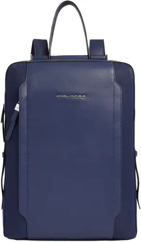 Рюкзак женский Piquadro Lyra CA4576W92T/BLU темно-синий нейлон/натур.кожа (CA4576W92T/BLU) Рюкзак женский Piquadro Lyra CA4576W92T/BLU темно-синий нейлон/натур.кожа (CA4576W92T/BLU)