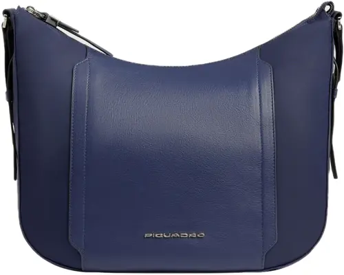 Сумка женская Piquadro Lyra BD6658W92T/BLU темно-синяя нейлон/натур.кожа (BD6658W92T/BLU) Сумка женская Piquadro Lyra BD6658W92T/BLU темно-синяя нейлон/натур.кожа (BD6658W92T/BLU)